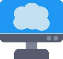 Cloud Computing Vector Icon