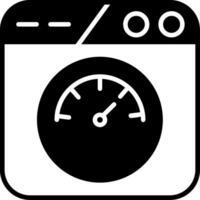 icono de vector de velocidad de página