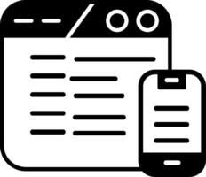 Responsive Vector Icon
