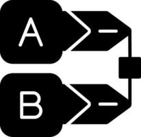 icono de vector de diagrama