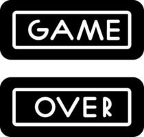 Game over Vector Icon