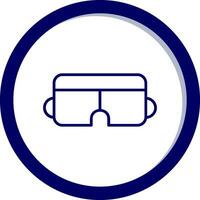 Smart Glasses Vector Icon