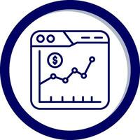 Stock Market Vector Icon