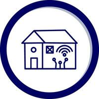 Smart House Vector Icon