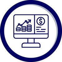 Stock Market Vector Icon