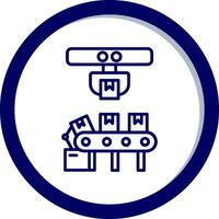 Conveyor Belt Vector Icon