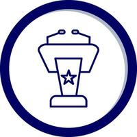 Lectern Vector Icon