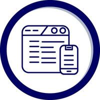 Responsive Vector Icon