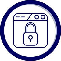 icono de vector de seguridad