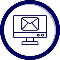 Online email Vector Icon