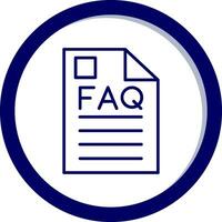 Faq Vector Icon