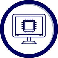 Processor Vector Icon