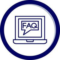Faq Vector Icon