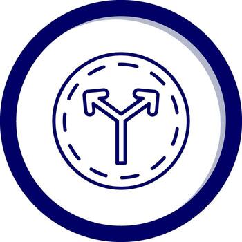 división vector icono