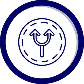 Split Vector Icon