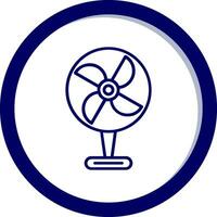 icono de vector de ventilador