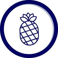 Pineapple Vector Icon