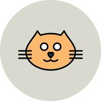 Cat face Vector Icon