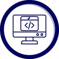 icono de vector de sitio web