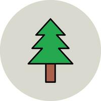 Pine tree Vector Icon