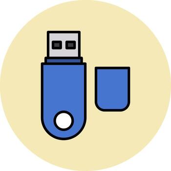 Pendrive Vector Icon