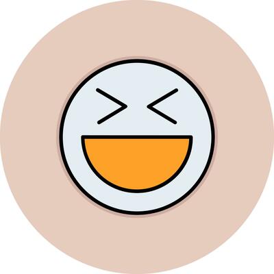 Laugh Vector Icon