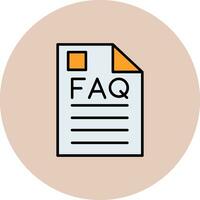 Faq Vector Icon
