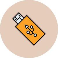 Usb Drive Vector Icon