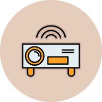 Video Projector Vector Icon