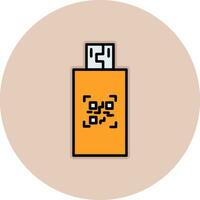 icono de vector de unidad usb