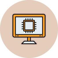 Processor Vector Icon