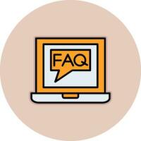 Faq Vector Icon