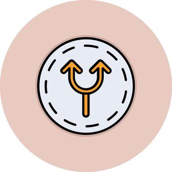 división vector icono