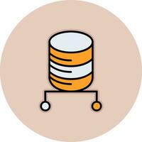 Data Server Vector Icon