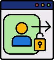 Log In Vector Icon