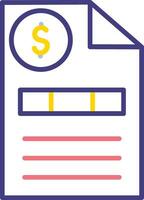 Invoice Vector Icon