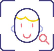 Face Scanner Vector Icon