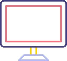 Lcd Vector Icon