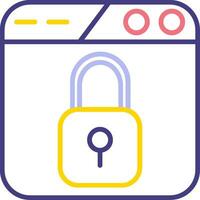 icono de vector de seguridad