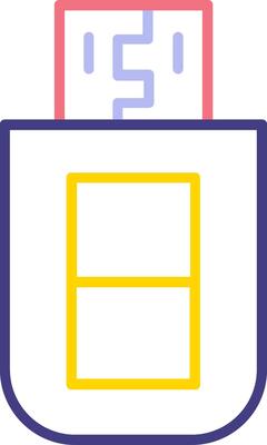 Usb Drive Vector Icon