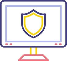 icono de vector de seguridad