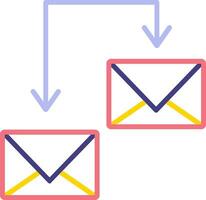 Exchange Mails Vector Icon