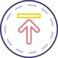 Up Arrow Upload Vector Icon