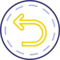 Back Arrow Vector Icon