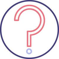 Question Mark Vector Icon