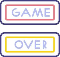 Game over Vector Icon