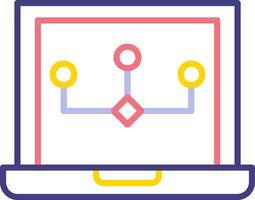 Data Modeling Vector Icon