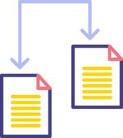 File Sharing Vector Icon