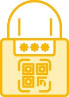 Smart Padlock Vector Icon