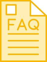 Faq Vector Icon
